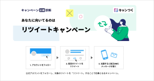 結果で最適なキャンペーンの種類を提案