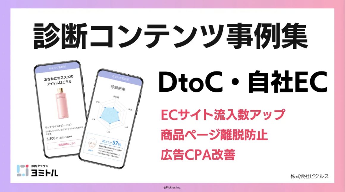 診断コンテンツ事例集_DtoC・自社EC